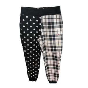 Champion Polka Dot Plaid Jogger Sweat Pants